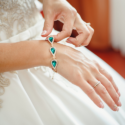 gemstone wedding accessories